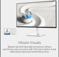 Dell 27 Monitor S2725H IPS Full HD (1920 x 1080) At 100Hz Speakers Integrated, 2 x HDMI Port White In Color. 