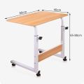 Adjustable Portable Table with Wheels Height And Can Be Adjustable For Small Home Office Desk For Small Spaces(40*80). 