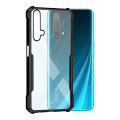Transparent Back Cover Case for Realme X3/X50 TPU+PC Protection. 
