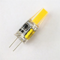 ARELENE 10PCS Mini G4 LED COB Lamp 3W Bulb Candle Lights Replace 30W 40W Halogen for Chandelier Spotlight, AC220V Cold White. 