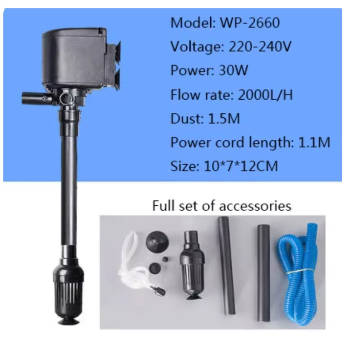 SOBO%2030%20Watt%20Aquarium%20Submersible%20Power%20Head%20Pump%20For%20Top%20Filter%20WP-2660%20-%20Image%202