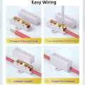 New High Power High Power Splitter Conductor Brass Large Current Wire Connector Wiring Connector Electrical. 
