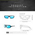 DISICHEN Portable Men's Glasses Night Vision Sunglasses Polarizing Glasses 2023 Driving Fishing Cycling Goggle Women Cycling Eyewear Sunglasses. 