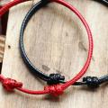Bracelts For Women Bangle Fashion Handmade Lucky Red&Black Jewelry String Kabbalah Adjustable Bracelet. 