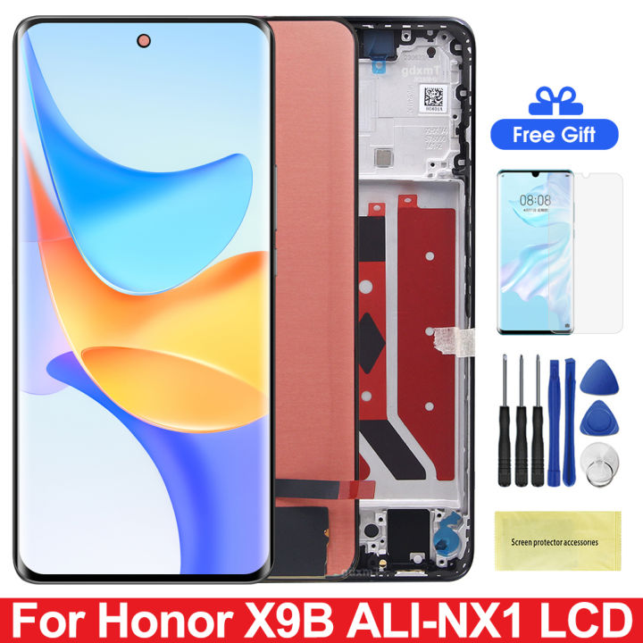 HOT%206.78%7C%20Screen%20Assembly%20for%20Honor%20X9b%20ALI-NX1%20LCD%20Display%20Digital%20Touch%20Screen%20With%20Frame%20for%20Honor%20X9b%20Screen%20Replacement%20-%20Image%202