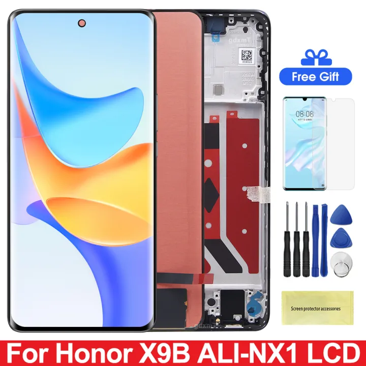 HOT%206.78%7C%20Screen%20Assembly%20for%20Honor%20X9b%20ALI-NX1%20LCD%20Display%20Digital%20Touch%20Screen%20With%20Frame%20for%20Honor%20X9b%20Screen%20Replacement%20-%20Image%202