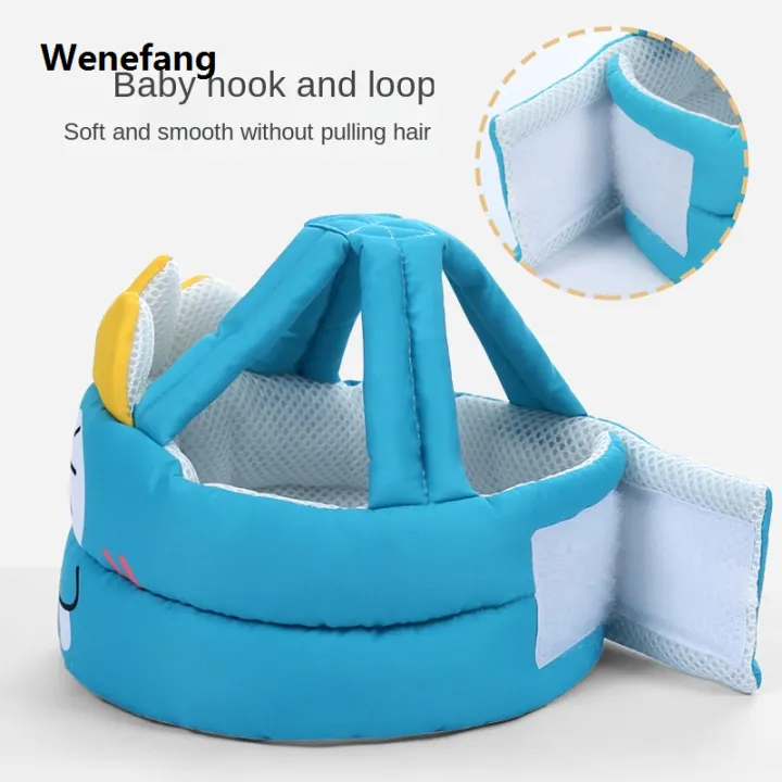 Wenefang%20Baby%20Safety%20Helmet%20Head%20Protection%20Hat%20Safe%20Soft%20Comfortable%20Head%20Anti-fall%20Protection%20Crash%20Cap%20Adjustable%20Protective%20Headgear%20-%20Image%203