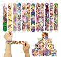 S_way 10pcs Disney Princess Bracelets Wristband Rapunzel Theme Snap Bracelets Party Favors for Girls Kids Baby Shower Supplies. 