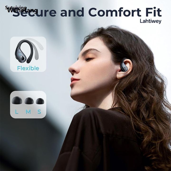 Wenefang%20Sutuiying%20Bluetooth%20Wireless%20Earphones%20with%20Dual%20ENC%20Mic,Deep%20Bass,Soft%20Earhook,%20Portable%20Bargain%20price%20IPX7%20Waterproof,%2090H%20Playtime,%20Sports%20Wireless%20Headphones%20-%20Image%203