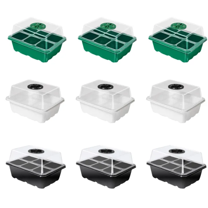 Starting Kit Seed Starting Kit with Adjustable Humidity Dome and Basic Plant ...