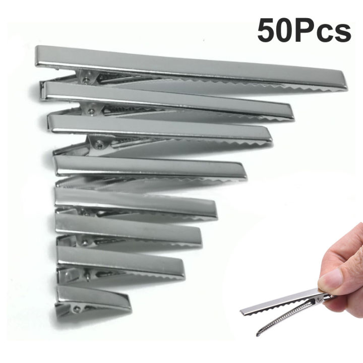 50PC%20Silver%20Tone%20Metal%20Alligator%20Clip%20Crocodile%20Clamps%20Spring%20Clip%20Duckbill%20Clip%20Podazz%20-%20Image%205