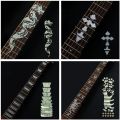 Guitarra Accessories Musical Instrument Bass Guitar Inlay Sticker Electric Guitar Acoustic Guitar Fretboard Sticker Guitar Sticker Inlay Decals Guitar Decals. 