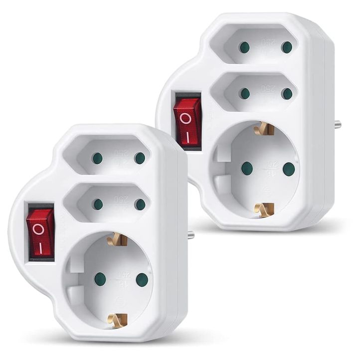 European Electrical Sockets with Switch EU Plug
