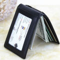 High Quality Yunshuo credit card clip money slim leather men's RFID bifold wallet front pocket holder. 