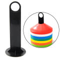 Soccer Training Cones Holders Sports Mark Disk Plastic Disc Storage Rack Sign Racks Stands Barrier Bracket Black Natuo. 
