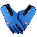 Winter Gloves Cycling Bicycle Bike Elastic Zipper Glove For Men. 