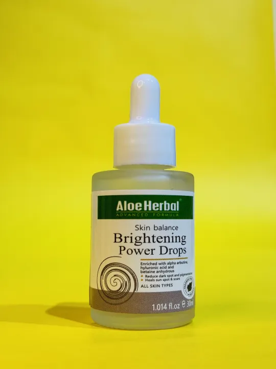 Aloeherbal Skin balance Brightening power drops 30ml