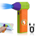 Electric Air Duster 130000RPM Compressed Air Duster, Jet Drying Blower, Violent Turbo Fan for Computer Keyboard(B). 