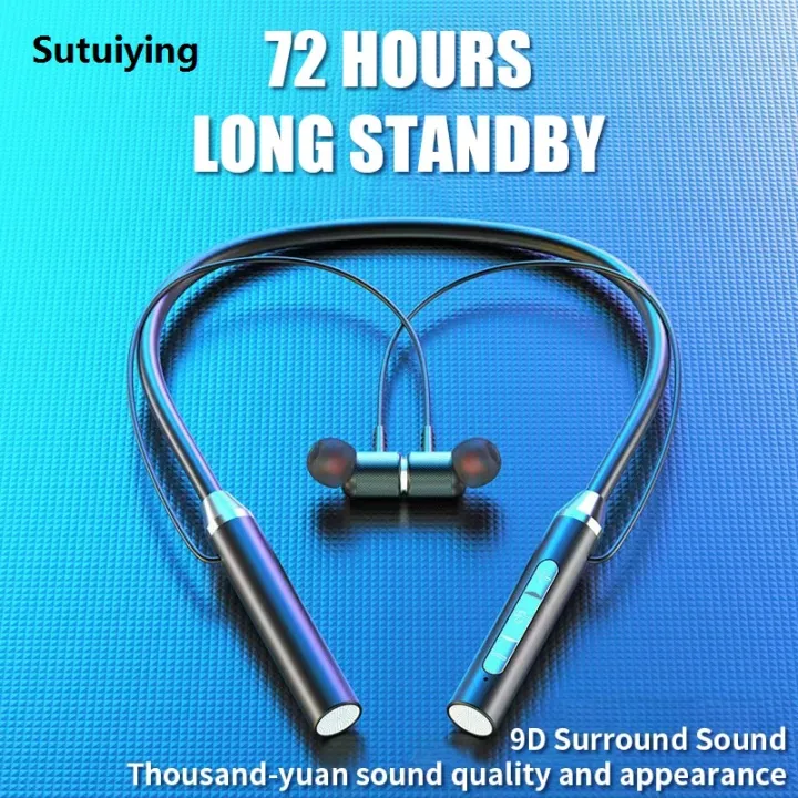 Sutuiying%20Wireless%20Bluetooth%20Headphones%20Neck%20Stereo%20Noise%20High%20Quality%20Reduction%20Universal%20Sports%20Earphone%20Microphone%20-%20Image%202