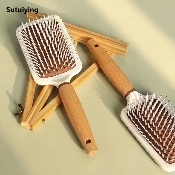 Sutuiying%20Airbag%20Comb%20Wooden%20Comb%20Scalp%20Massage%20Air%20Cushion%20Comb%20Fluffy%202025%20Ladies%20Special%20Curly%20Hair%20Rib%20Comb%20Anti-static%20Modeling%20-%20Image%205