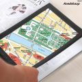 QianxiSpecial 1-3pcs A4 Magnifier 3X Magnifying Glass Page Large Sheet Magnifying 【2025 Version】 Glass Book Magnification PVC Handheld Magnifier for Reading. 