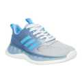 Men Sport  Synthetic Sneakers with Lace-Up Closure, Blue/Grey Color. 