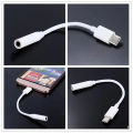 50% discount 1Pc For Letv LeEco Le2 Le 2 Max2 Type C Adapter to 3.5mm USB 3.1 Earphone Headset Speaker Cable Audio Adapter Converter Cable. 