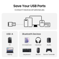 1 PCS USB Dongle Adapter Bluetooth 5.4 Black for PC Wireless Mouse Speaker Keyboard Bluetooth Audio Receiver Transmitter Driver Free. 