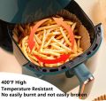 50 Pcs Air Fryer Non-Stick Disposable Liners, Baking Paper for Air Fryer Oil-Proof, Water-Proof, Food Grade Parchment for Baking Roasting Microwave (6.3 inch). 