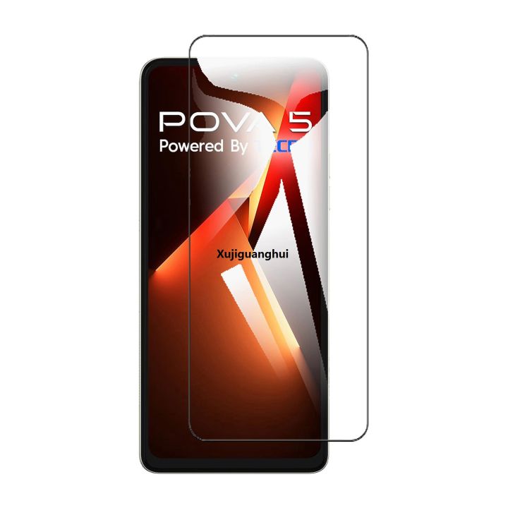 Xujiguanghui Tecno Pova 5 Glass Screen Protector Premium High Quality Polish Glass For Pova 5
