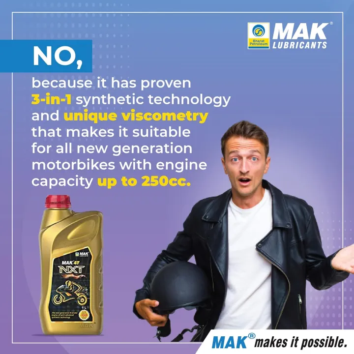 MAK%204T%20NXT%20%7C%20Exceeds%20API%20SN%20JASO%20MA2%20%7C%20Advanced%20Synthetic%204-Stroke%20Engine%20Oil%20for%20BS-6%20Motorcycles%20(1L)%20-%20Image%205
