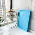 Drain Rack Kitchen Dish Drainer Tray Large Sink Drying Rack for Kitchen Worktop Organizer Drying Rack Blue 1 PCS. 