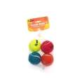 4Pcs/Set Dog Toy Q-MONSTER Thick Walled Natural Rubber Squeak Chew Dogs Tennis Interactive Bouncy Balls for Training. 