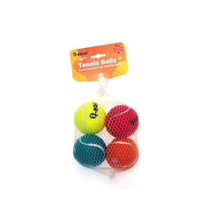 4Pcs/Set%20Dog%20Toy%20Q-MONSTER%20Thick%20Walled%20Natural%20Rubber%20Squeak%20Chew%20Dogs%20Tennis%20Interactive%20Bouncy%20Balls%20for%20Training%20-%20Image%207