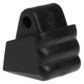 Inline Skate Brake Stop Roller Skates Stoppers for Outdoor Black. 