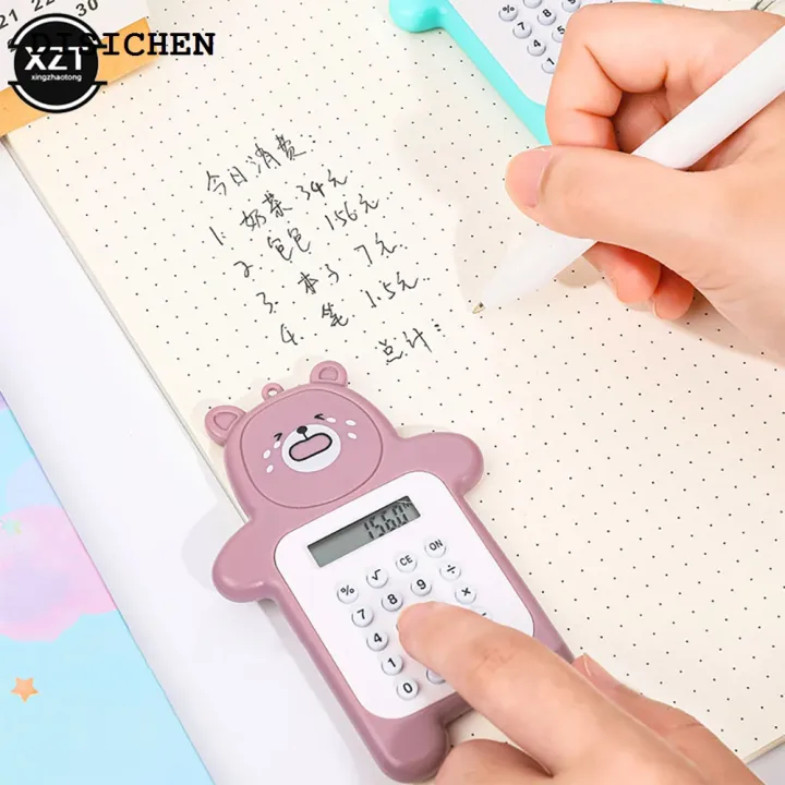 DISICHEN%20Fashion%20Mini%20Calculator%20Portable%20Pocket%20Size%208%20Digits%20Display%20Cartoon%20Cute%20Bear%20Ultra-thin%20Button%20Calculator%20School%20Supplies%20for%20Child%20-%20Image%204