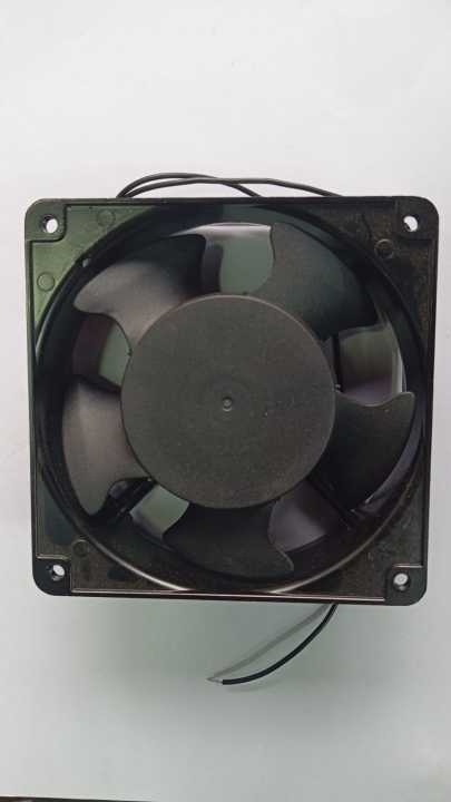 Square%20Fan%20220V%20AC%20Power%20Cooling%20Fan%204.75"%20(12X12X3.8CM),(120MM%20Fan),%20Axial%20Metal%20Black%20Fan%20-%20Image%203