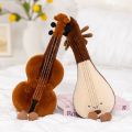 Instrument Theme Cute Musical Plush Toys Pipa Tuning Fork Soft Guitar Stuffed Doll 30/38cm Musical Notes Plush Toy Children Toy. 