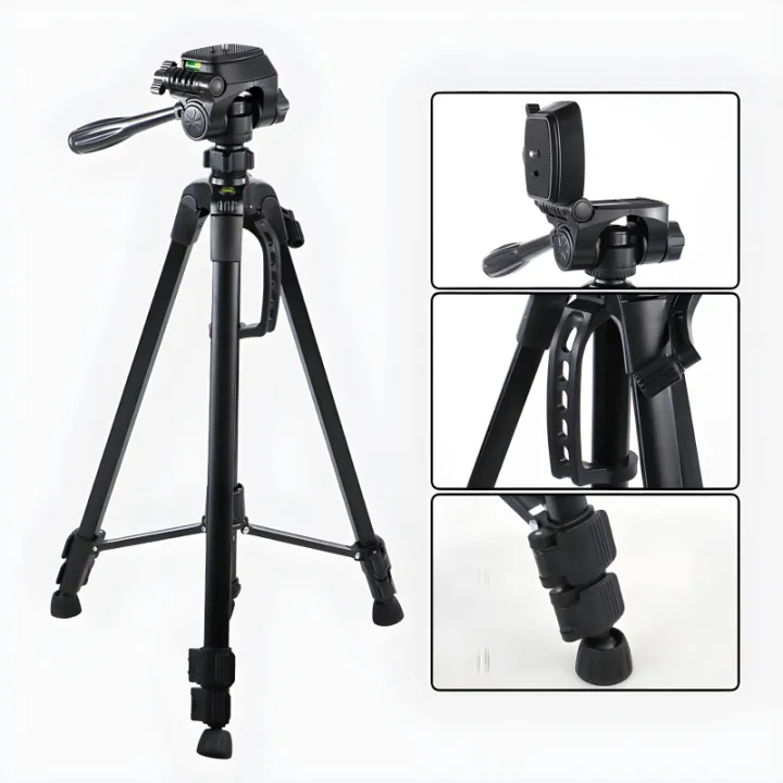T3520%20Lightweight%20Sturdy%20Compact%20Tripod%20Black%20-%20Image%204