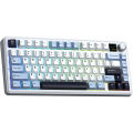 AULA F75 MAX Glacier Blue - Reaper Switch | 75% Hot Swappable Wireless Gaming Mechanical Keyboard. 