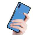 For Samsung Galaxy A70 A70S Back Case - Clear PC Back Airbag Transparent Phone Cover. 