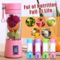 4 Beads 380ml Portable Blender USB Mixer Electric Juicer Machine Smoothie Blender Mini Food Processor Personal Blender Cup Juice Blenders Tumbler. 