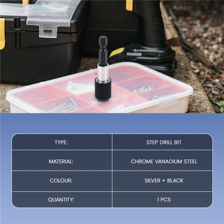 Impact%20Drive%20Hex%20Shank%20Quick%20Release%20Change%20Bit%20Drill%20Chuck%20Adapter%20-%20Image%202