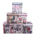 Ottoman Storage Stool Chair Box with full Body Print perfect as Storage Organizers and Stool Chair- Capacity 31ltr. 