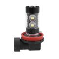 2-Pack High Power 50W Super Bright H11/H8 10-SMD Led Lights Bulbs For Car Fog Light Lamps Replacement, White. 
