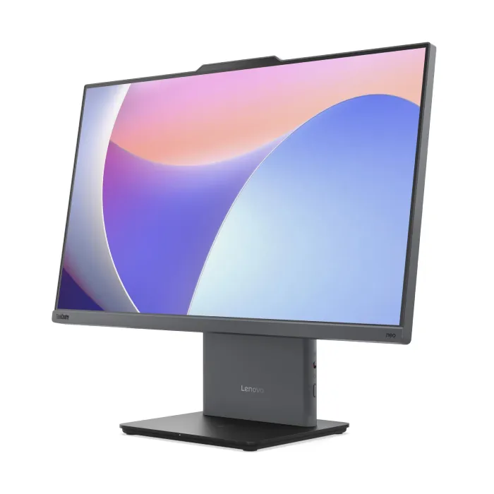 Lenovo All-in-One ThinkCentre Neo 50a 24 Gen 5 – 13th Gen Intel Core i7-13620H, 16 GB RAM, 512 GB SSD, WiFi + Bluetooth, 5.0 MP Camera, 24’’Display, Free Dos, Wireless Keyboard & Mouse, Wireless Mobile Charger (inbuilt in the Base) - Nagmani International