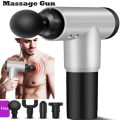 Fascial Gun Muscle Massage Gun | Deep Tissue Massager Electric Machine | 6 Speeds, 4 Heads, High Frequency Vibration. 