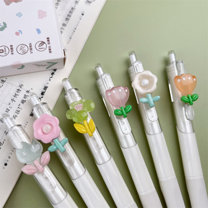 1%20Pcs%20Cute%20Mini%20Flower%20Gel%20Pens%20Black%20Ink%20Neutral%20Pens%20Kawaii%20Korean%20Style%20Stationery%20Kids%20Gifts%20Writing%20Tools%20School%20Office%20Supplies%20Cologo%20-%20Image%204