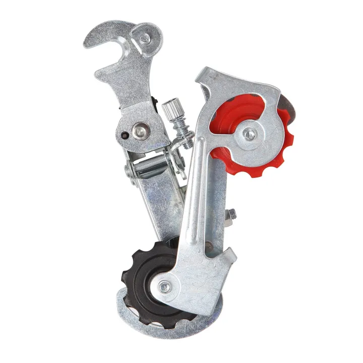 NAMUNY%202X%20Racing%20Bicycle%20Part%20Silver%20Tone%20Metal%203-7%20Speed%20Rear%20Derailleur%20-%20Image%207