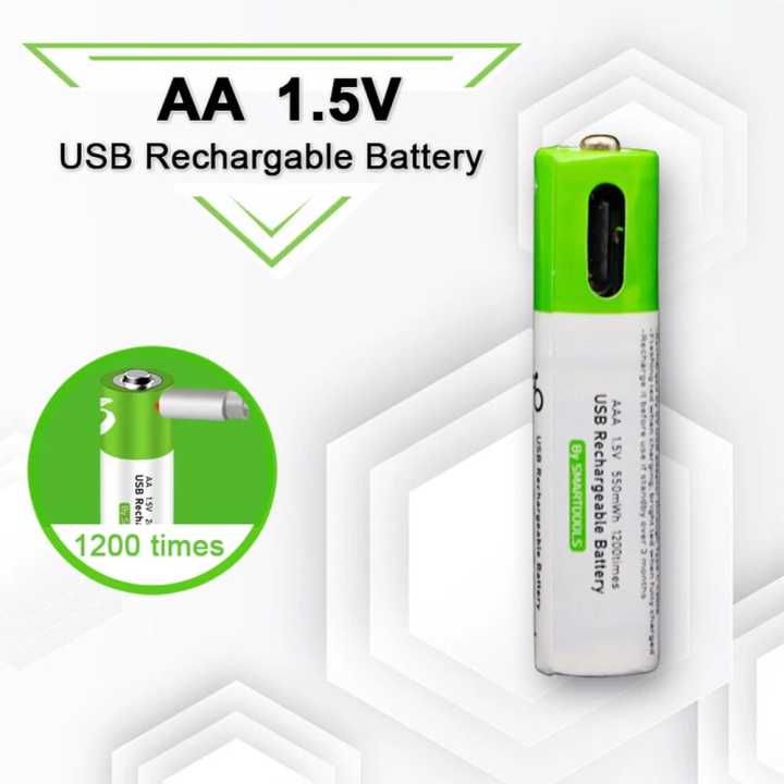 Goop%201.5V%205200mWh%20USB%20Lithium%20ion%20Rechargeable%20AA%20Battery%20with%20USB%20Type%20C%20Charging%20Cable,%20High%20Capacity%20Fast%20Charge,%201200%20Cycles%20Constant%20Output,%20Over-Charge%C2%A0Protection%C2%A0(2)%20-%20Image%204
